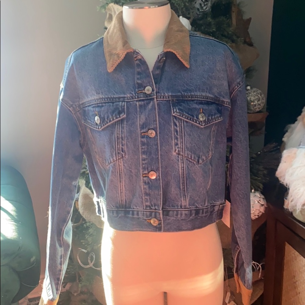 Cropped denim Jacket